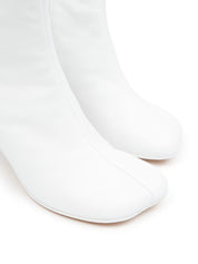 Bottes MM6 Maison Margiela blanches