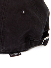Casquette en coton noir MM6 Maison Margiela