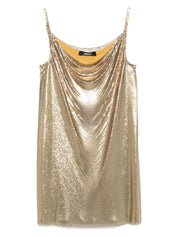Versace Dresses Golden mini cocktail dress