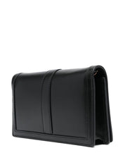 Bolsos Versace.. Bandolera de piel de becerro negra