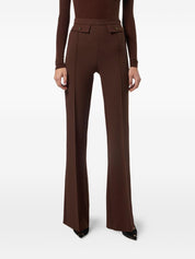 Brown High Waist Trousers — Elisabetta Franchi