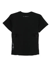 Emporio Armani T-shirts and Polos Black — Refined Cotton Essentials