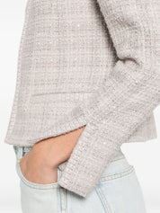 Emporio Armani Grey Jacket — Wool‑Blend Blazer for Women