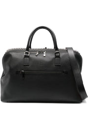 Bolsos Christian Louboutin. Bolso tote de piel negra.