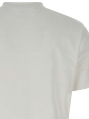 Elisabetta Franchi T-shirts and Polos White cotton logo tee