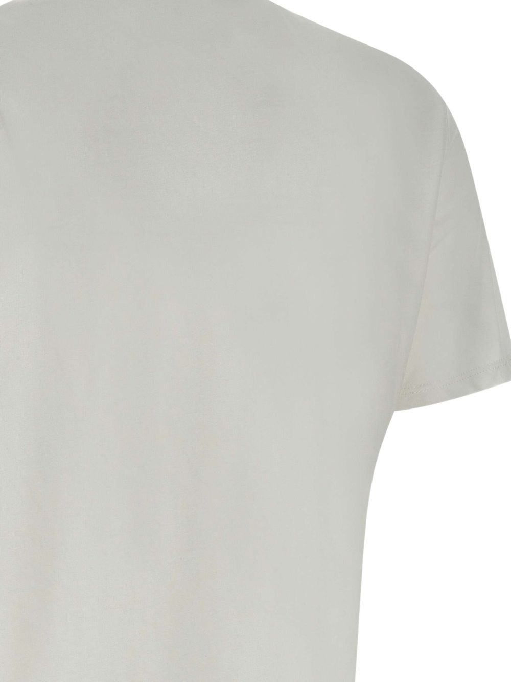 Elisabetta Franchi T-shirts and Polos White cotton logo tee
