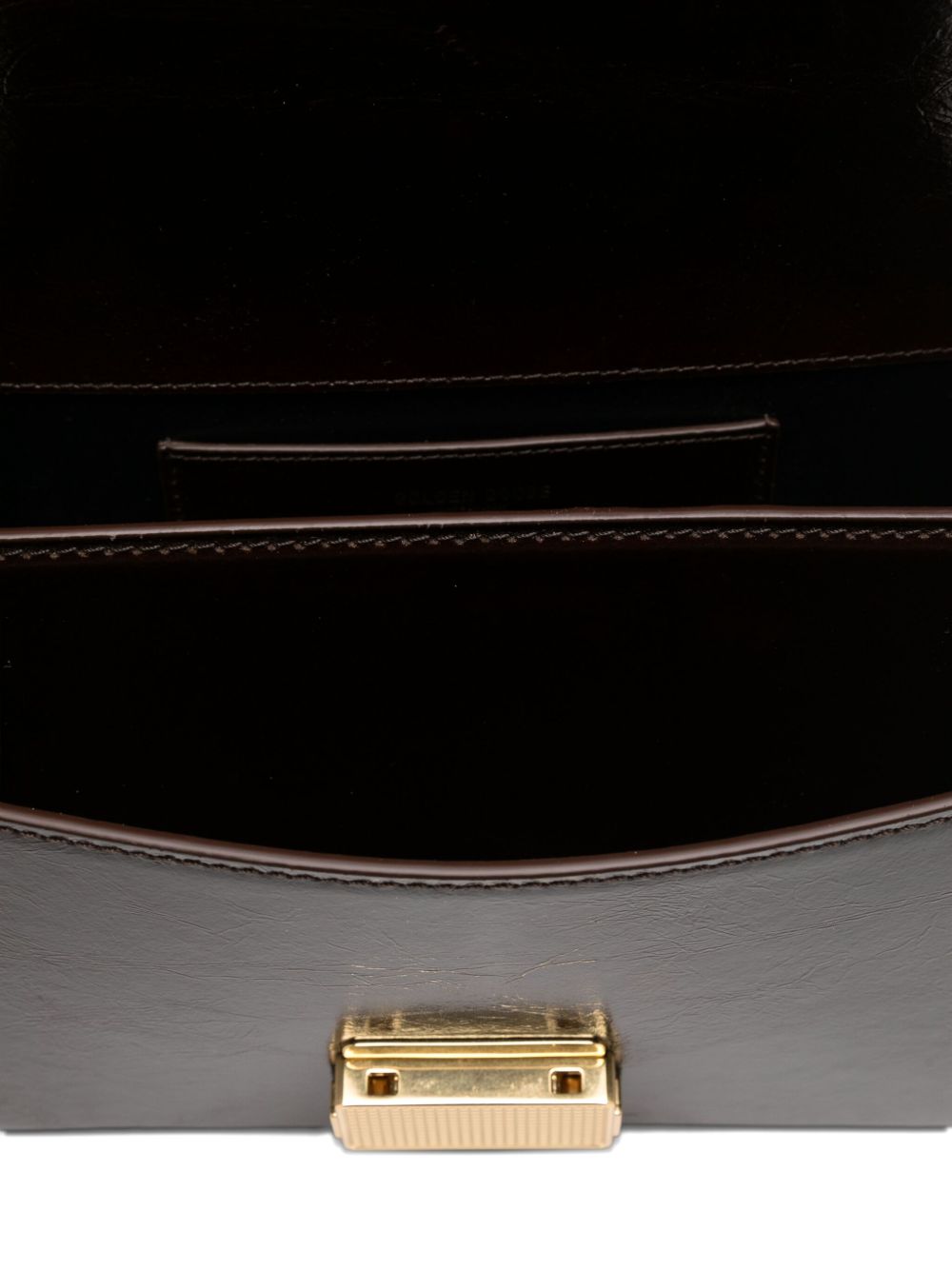 Sacs Golden Goose. Sac à main en cuir de veau marron