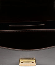 Sacs Golden Goose. Sac à main en cuir de veau marron