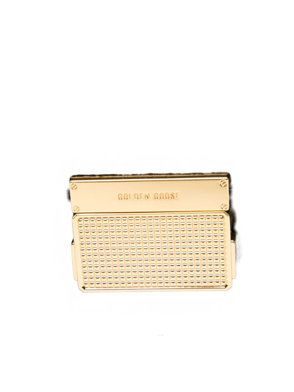 Sacs Golden Goose. Sac à main en cuir de veau marron