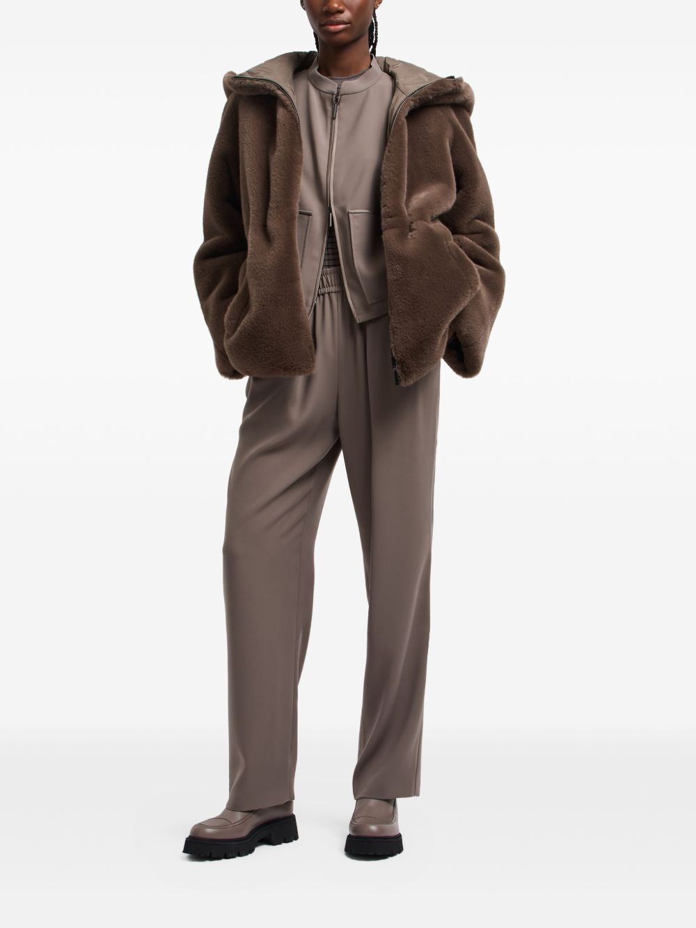 Emporio Armani Dove Grey Trousers