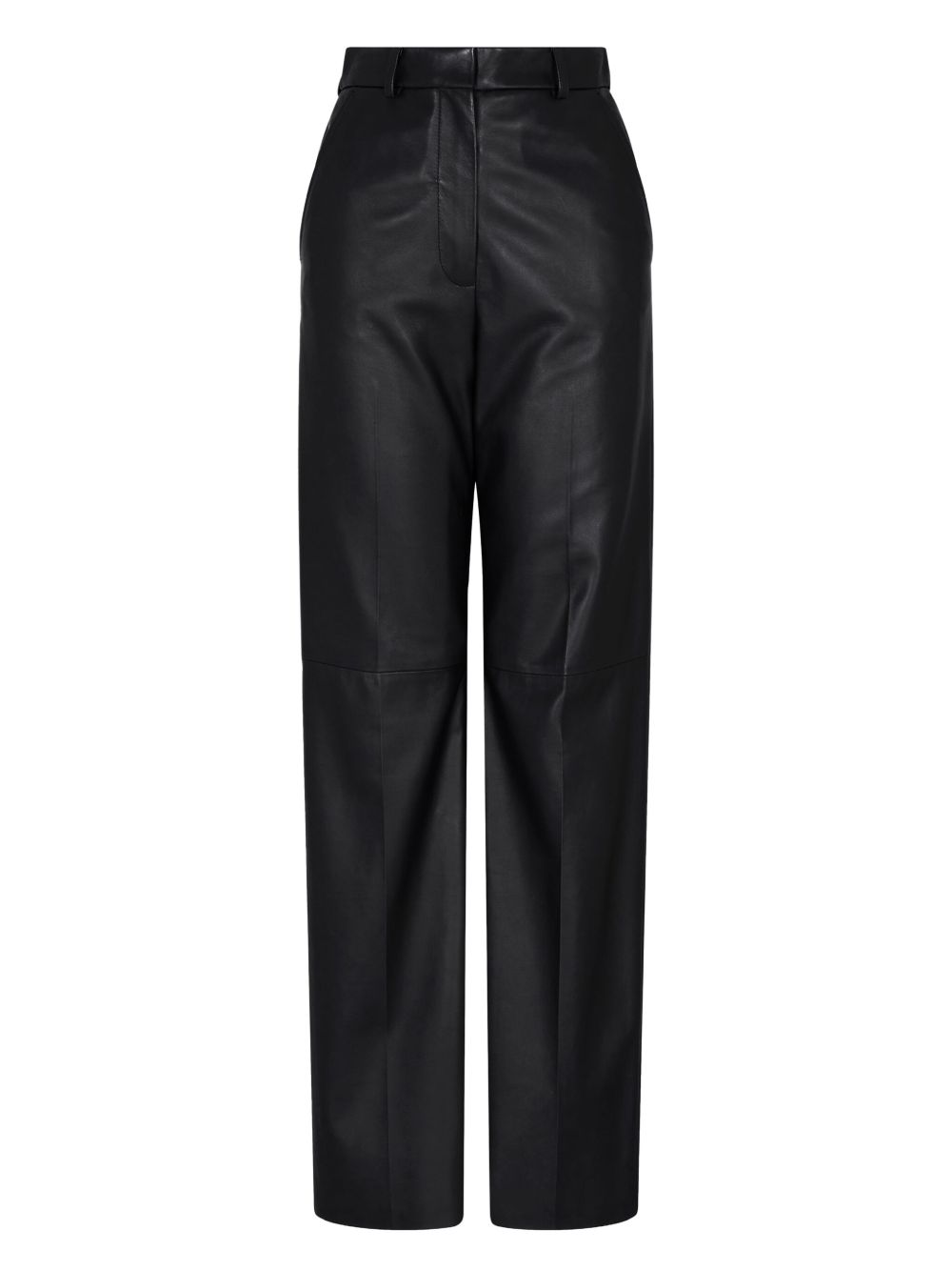 Emporio Armani 032C Trousers Black leather