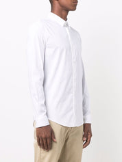 Emporio Armani White Shirt — Cotton Logo Classic
