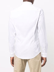 Emporio Armani White Shirt — Cotton Logo Classic