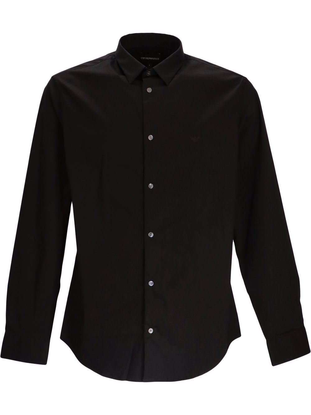 Emporio Armani Shirts Black — Timeless Tailored Luxury