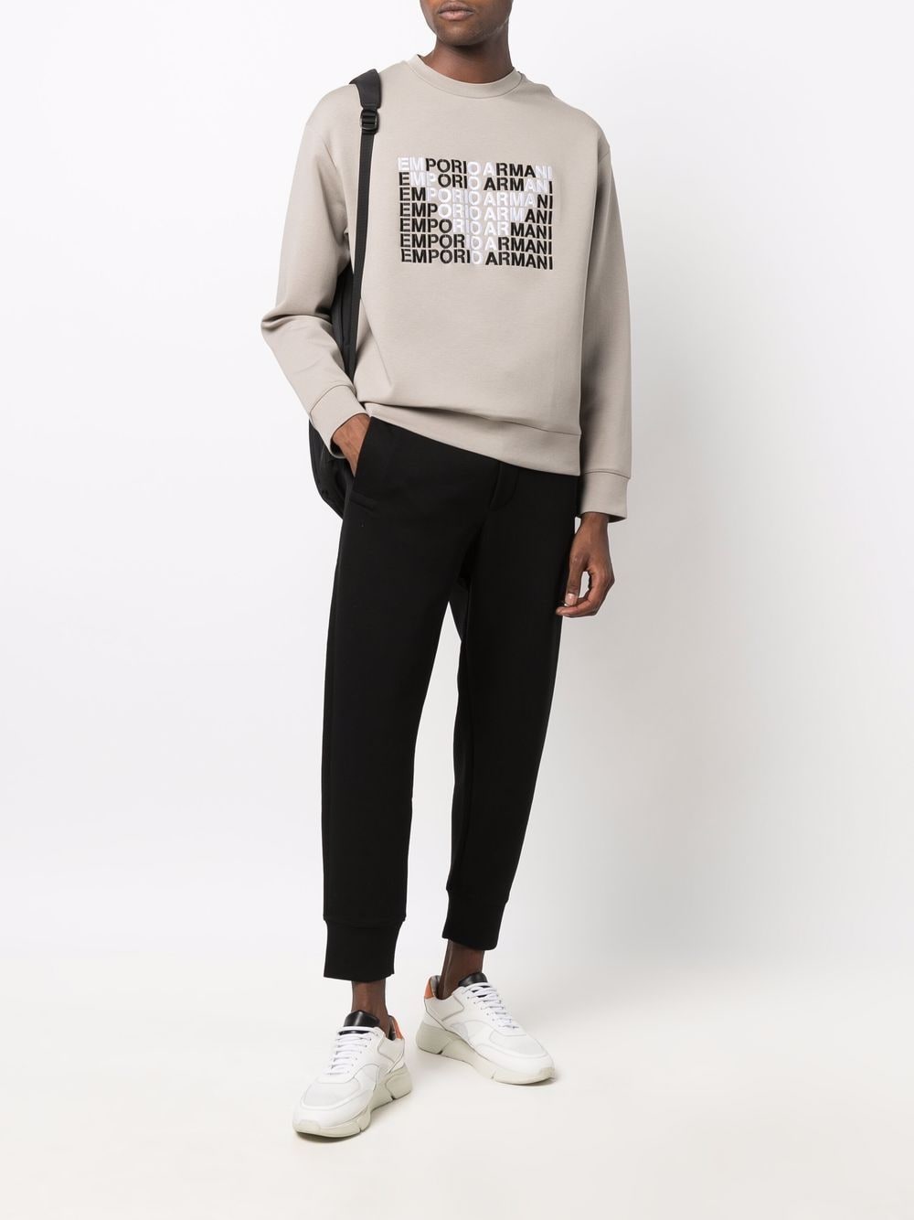 Emporio Armani Trousers Black cotton blend