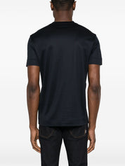 Emporio Armani T-shirts and Polos Blue cotton blend