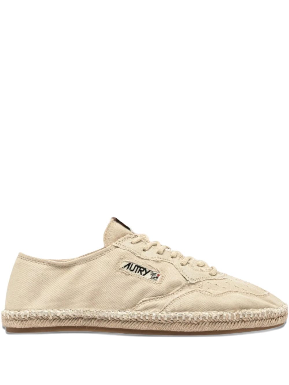 Autry Sneakers Ivory canvas espadrilles