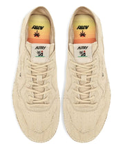 Autry Sneakers Ivory canvas espadrilles