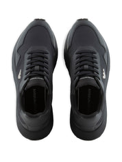 EMPORIO ARMANI EXCLUSIVE Sneakers — Black Leather Elegance