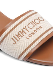 Jimmy Choo Sandals Leather Brown