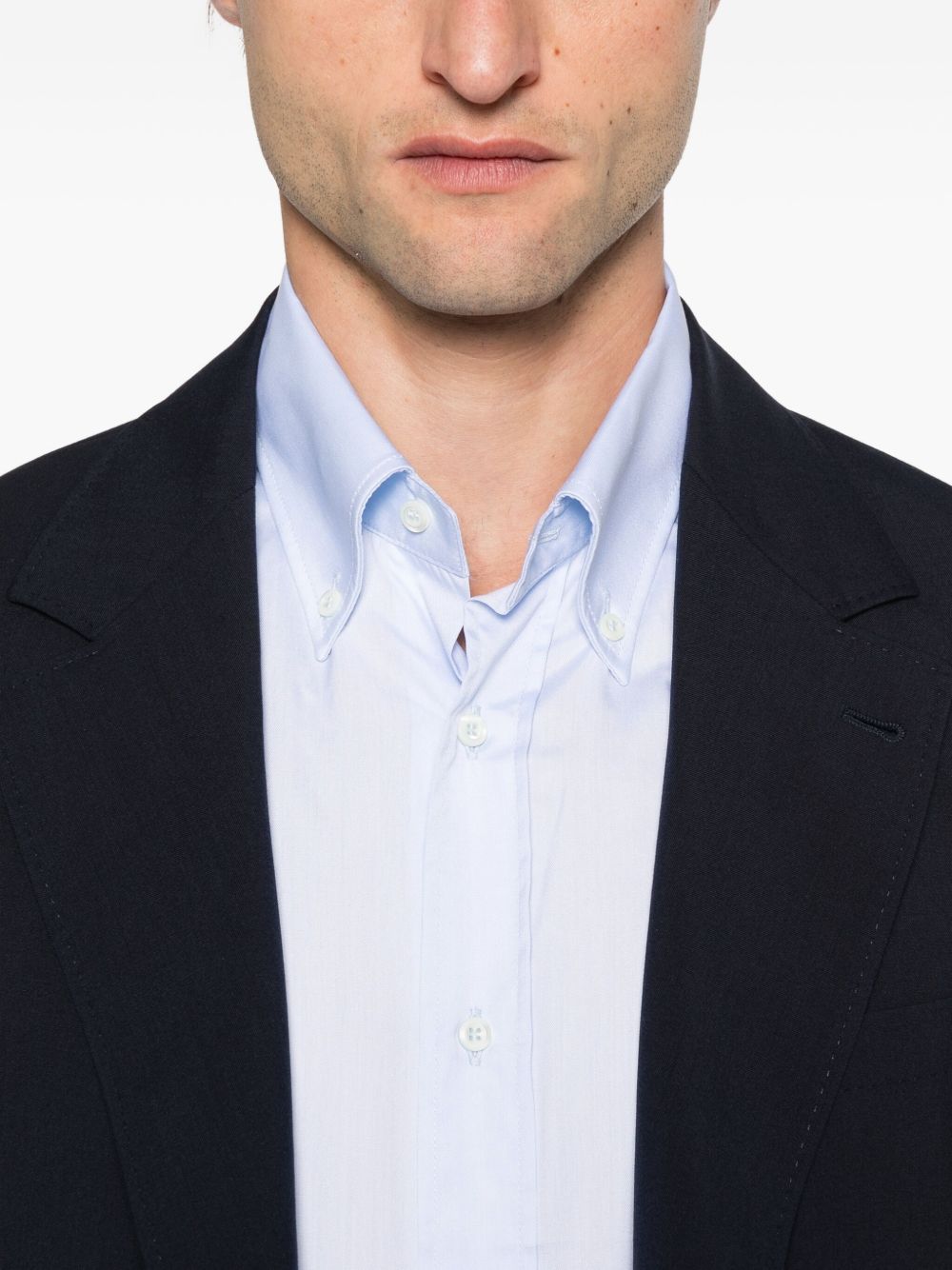 Brunello Cucinelli Clear Blue Shirt — Refined Cotton Comfort