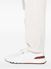 Pantalon Brunello Cucinelli en coton blanc