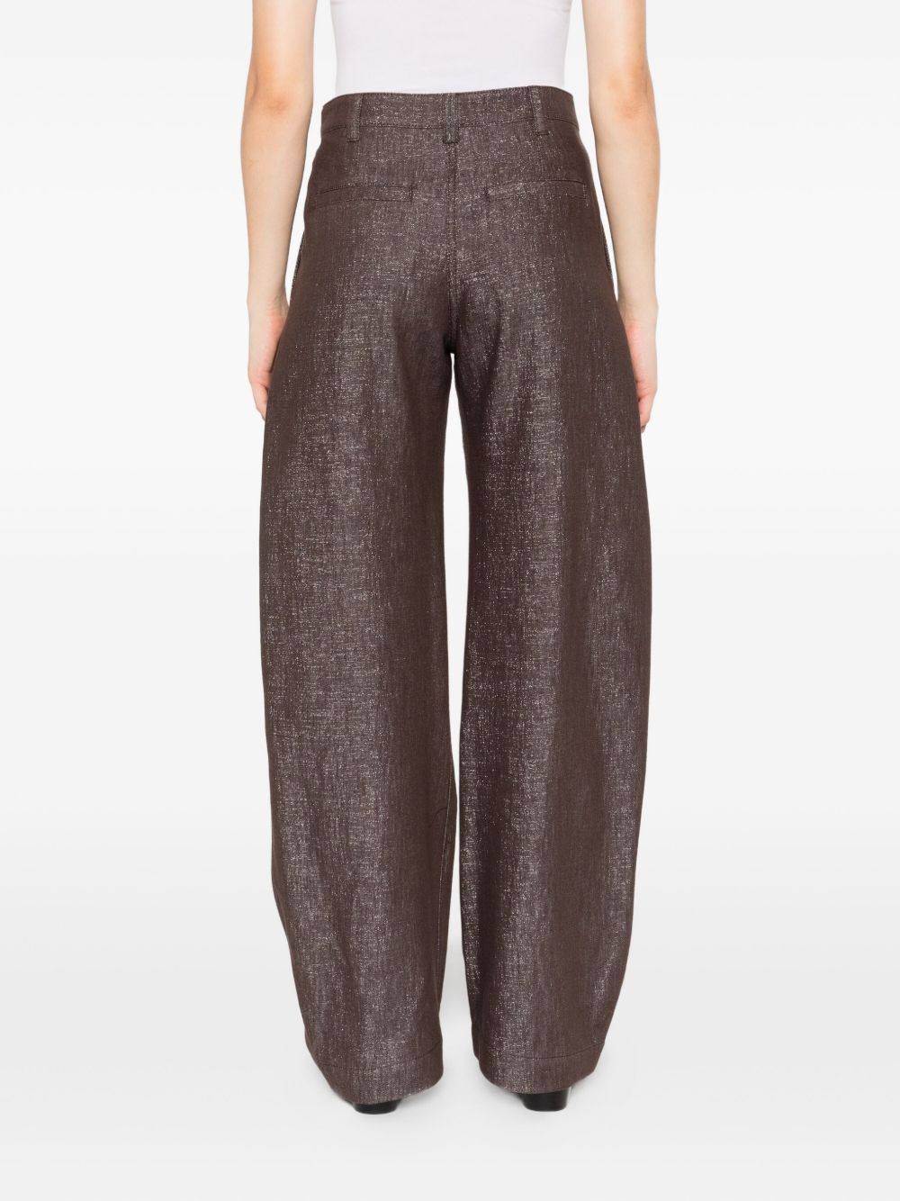 Brunello Cucinelli Brown Jeans — Tailored Comfort for Her