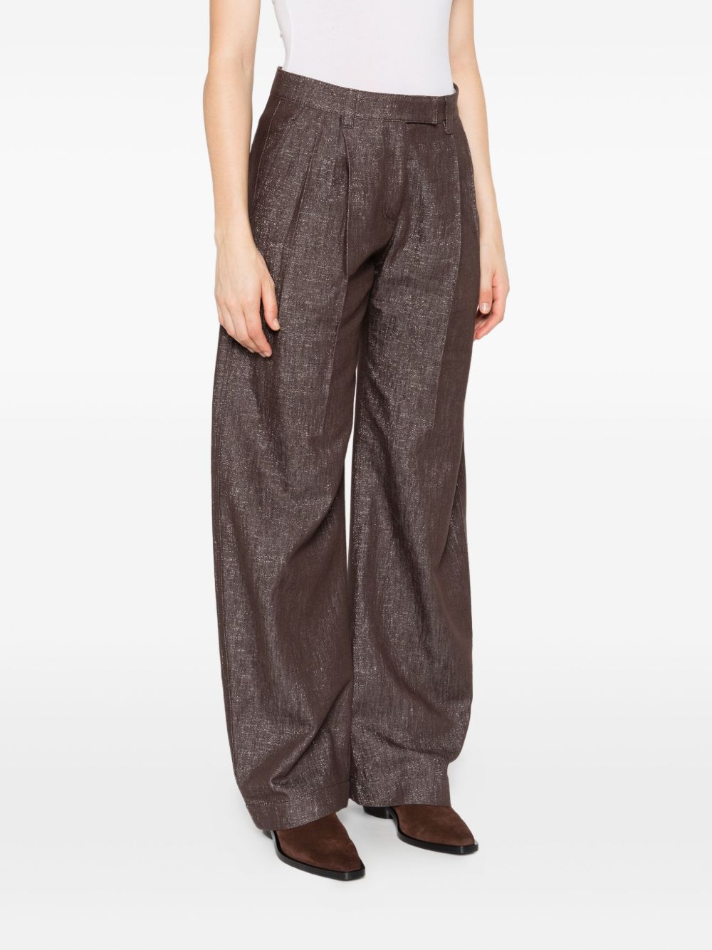 Brunello Cucinelli Brown Jeans — Tailored Comfort for Her