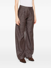 Brunello Cucinelli Brown Jeans — Tailored Comfort for Her