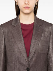 Brunello Cucinelli Silver Jackets — Elegant Sport Jackets for Women