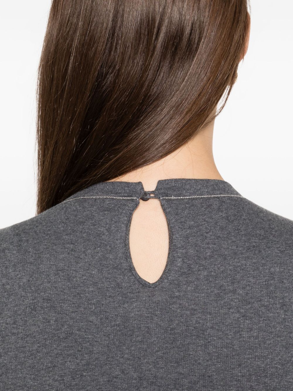 Brunello Cucinelli Camisetas y Polos Gris