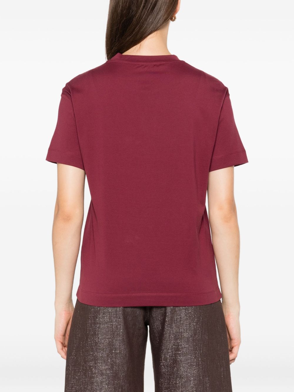 Brunello Cucinelli T-shirts and Polos Red