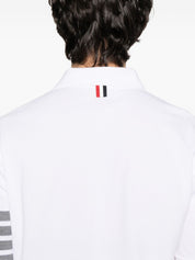 Thom Browne T-shirts and Polos White cotton polo