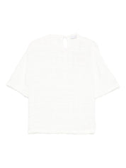 Iro White T-shirts and Polos with frayed edges