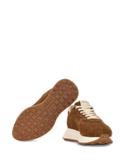 Hogan Pre Leather Brown Sneakers — Timeless Comfort
