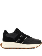Hogan Pre Black Leather Sneakers