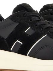Hogan Pre Black Leather Sneakers