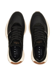 Hogan Pre Black Leather Sneakers