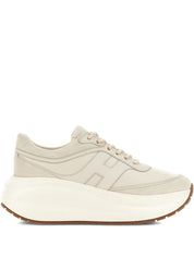 HOGAN PRE Sneakers Cream — Platform Women’s Sneakers