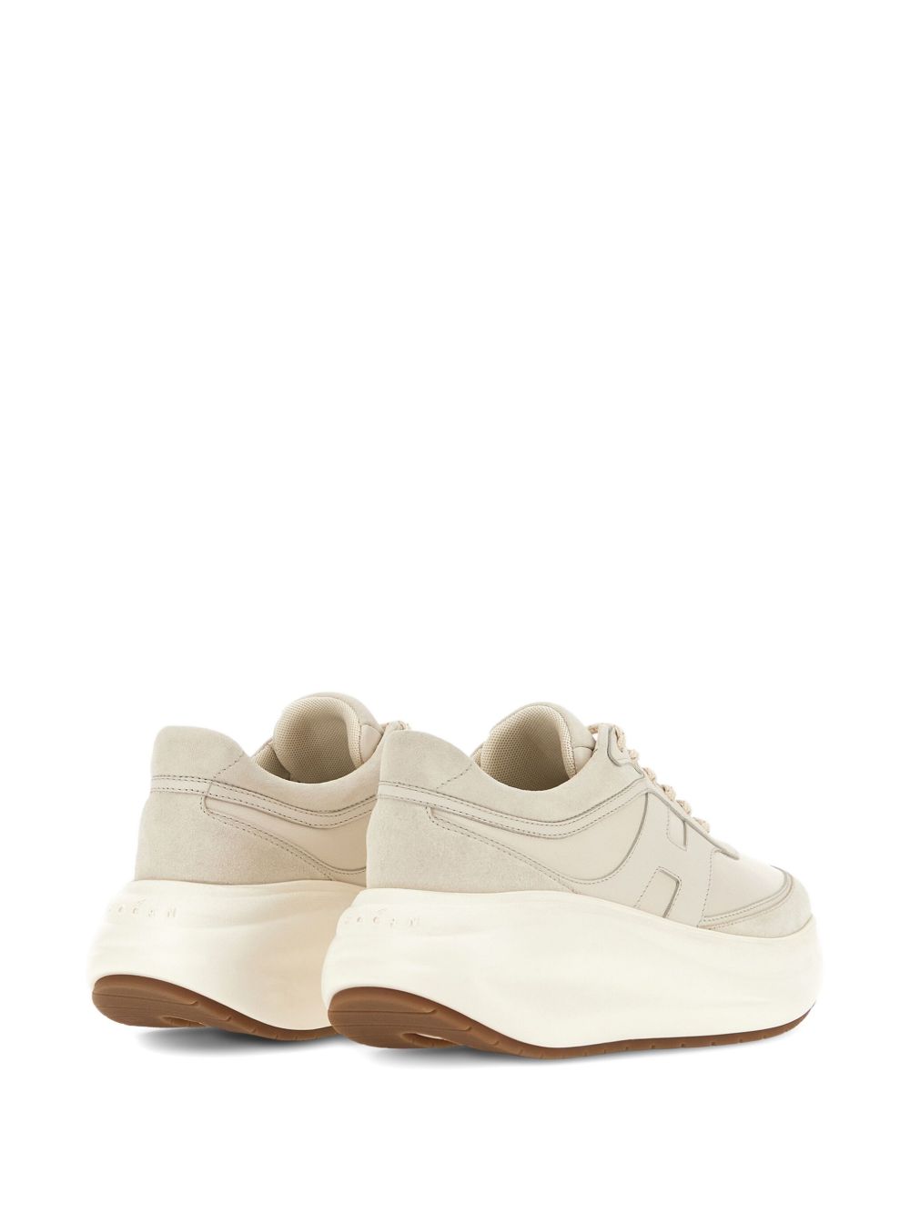 HOGAN PRE Sneakers Cream — Platform Women’s Sneakers