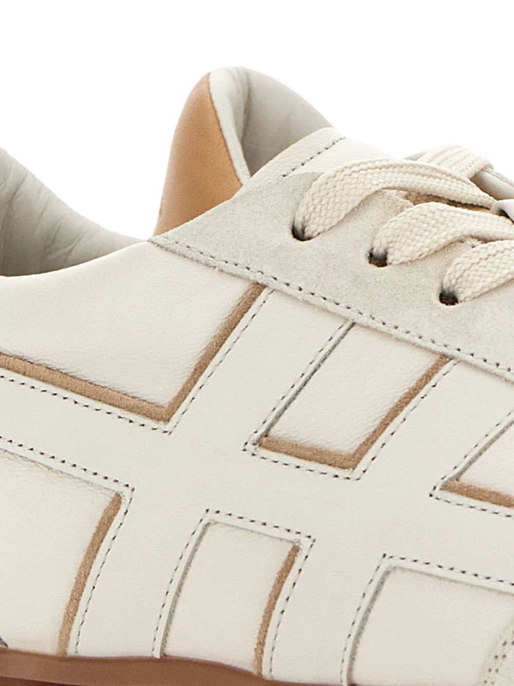 Hogan Pre Sneakers Ivory — Leather Women’s Sneakers