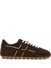 Hogan Pre Brown Leather Sneakers — Refined Everyday Comfort