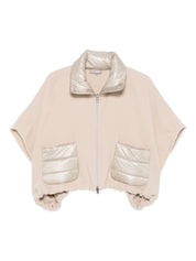 Herno Powder Quilted Short Sleeve Jacket — Lightweight Elegance