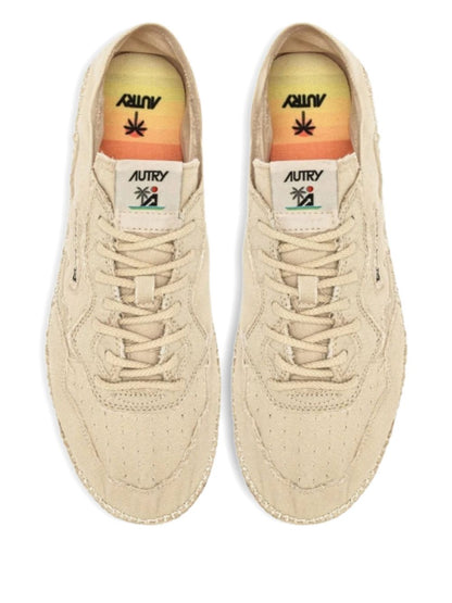 Autry Sneakers Ivory espadrille canvas