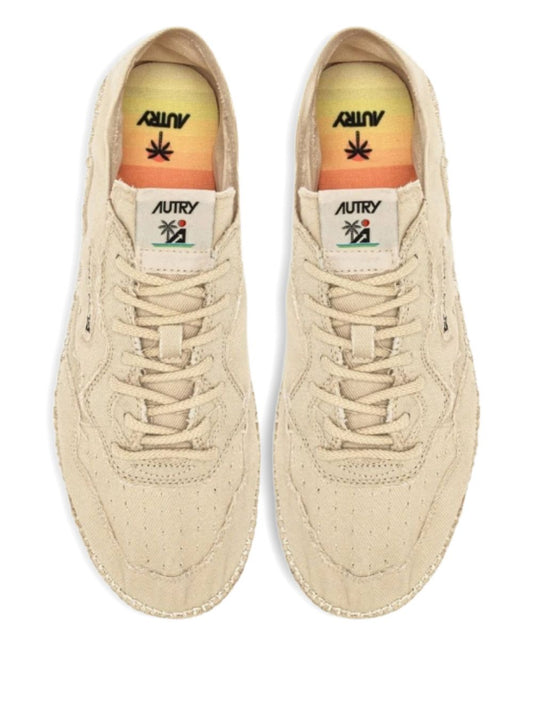 Autry Sneakers Ivory espadrille canvas