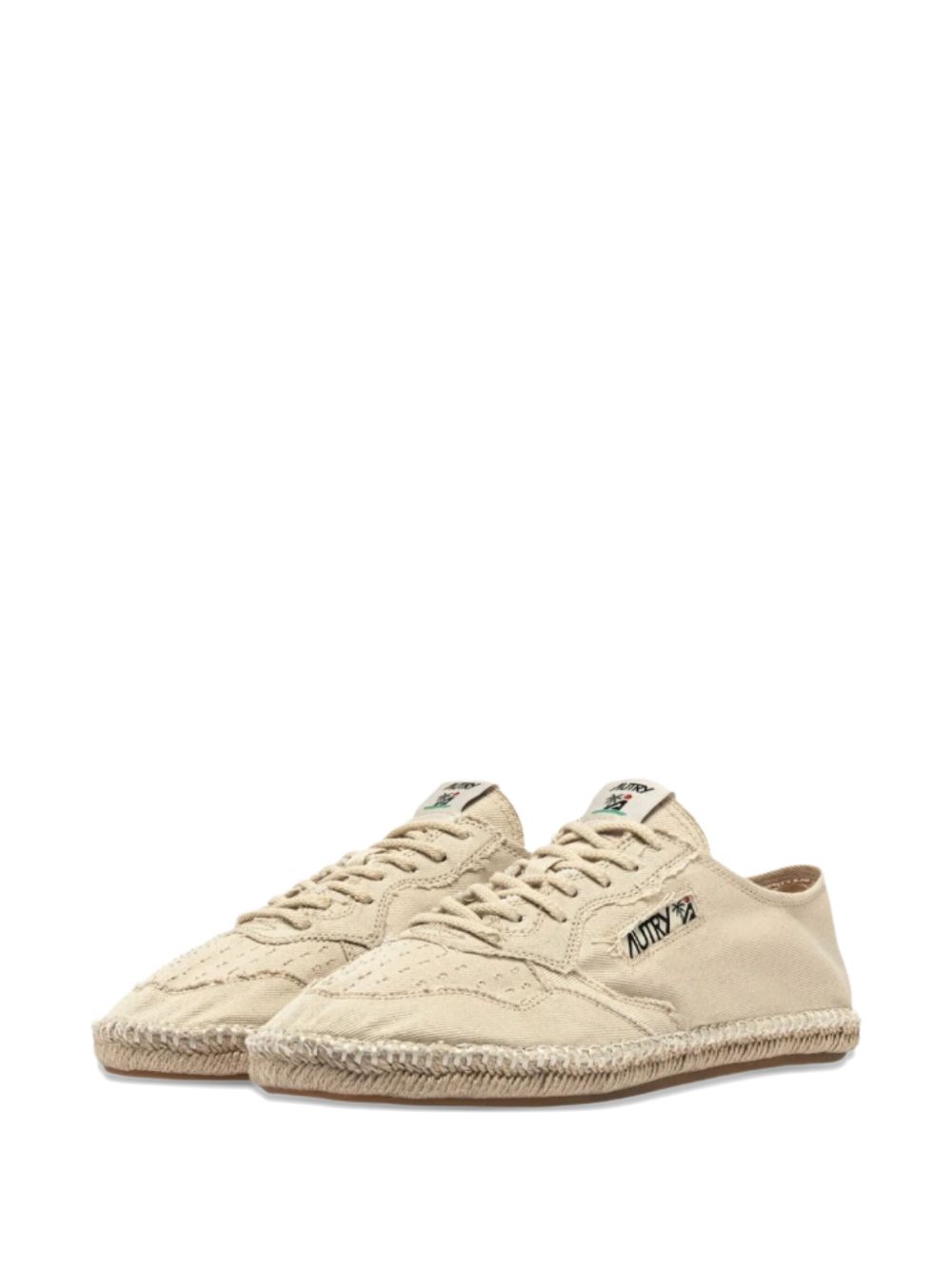 Autry Sneakers Ivory espadrille canvas