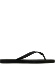 Balenciaga Sandals Black rubber thong design