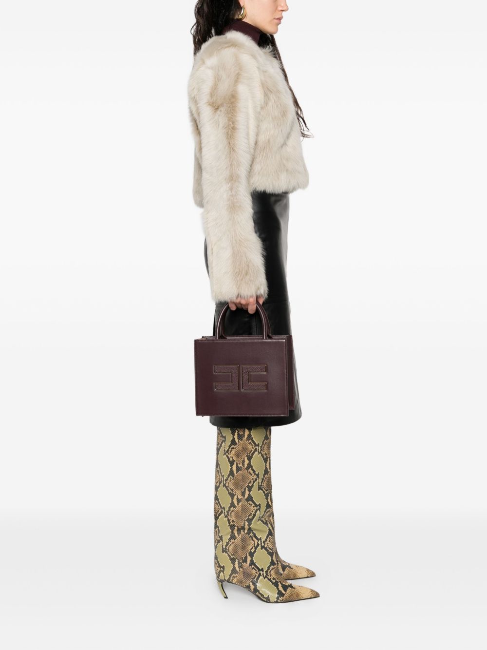 Elisabetta Franchi Bags Bolso burdeos