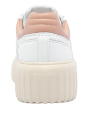 HOGAN PRE Sneakers Powder — Women's Leather Platform