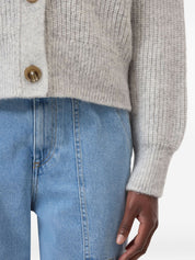 Closed Sweaters Light Grey wool blend cardigan